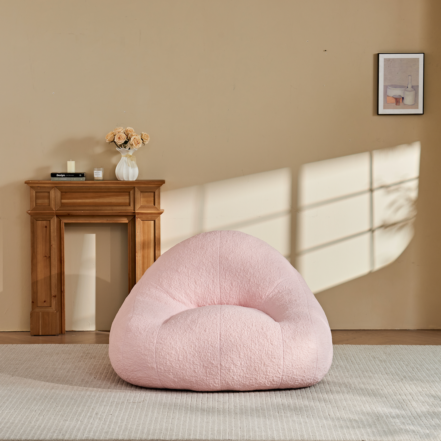 Zoovee Oversized Chenille Bean Bag