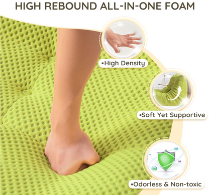 Zoovee Airpore Bean Bag Chair + small pillow