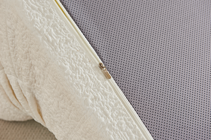 Zoovee Chenille Bean Bag Floor Sofa Loveseat