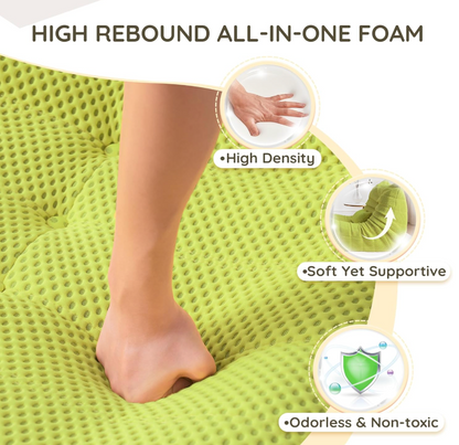 Zoovee Airpore Bean Bag Floor Sofa 3-Seater