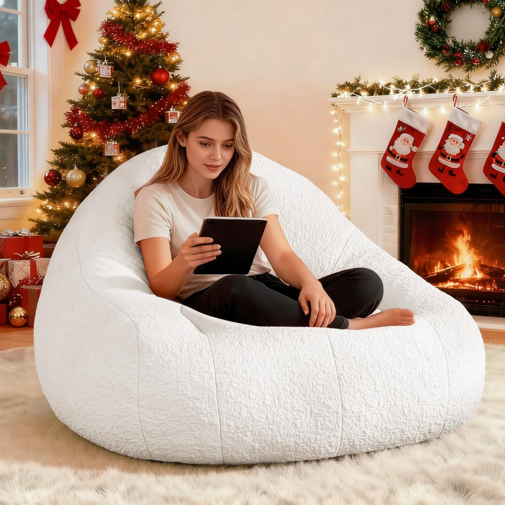 Zoovee Oversized Chenille Bean Bag